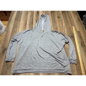 Tresics Hoodie, Women's Size Large, Gray, Long Sleeve, Drawstring